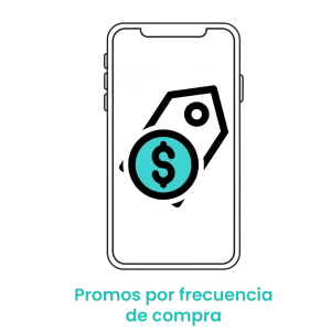 Icono de etiqueta de precio y signo de dólar, simbolizando descuentos por compras recurrentes de insumos básicos.